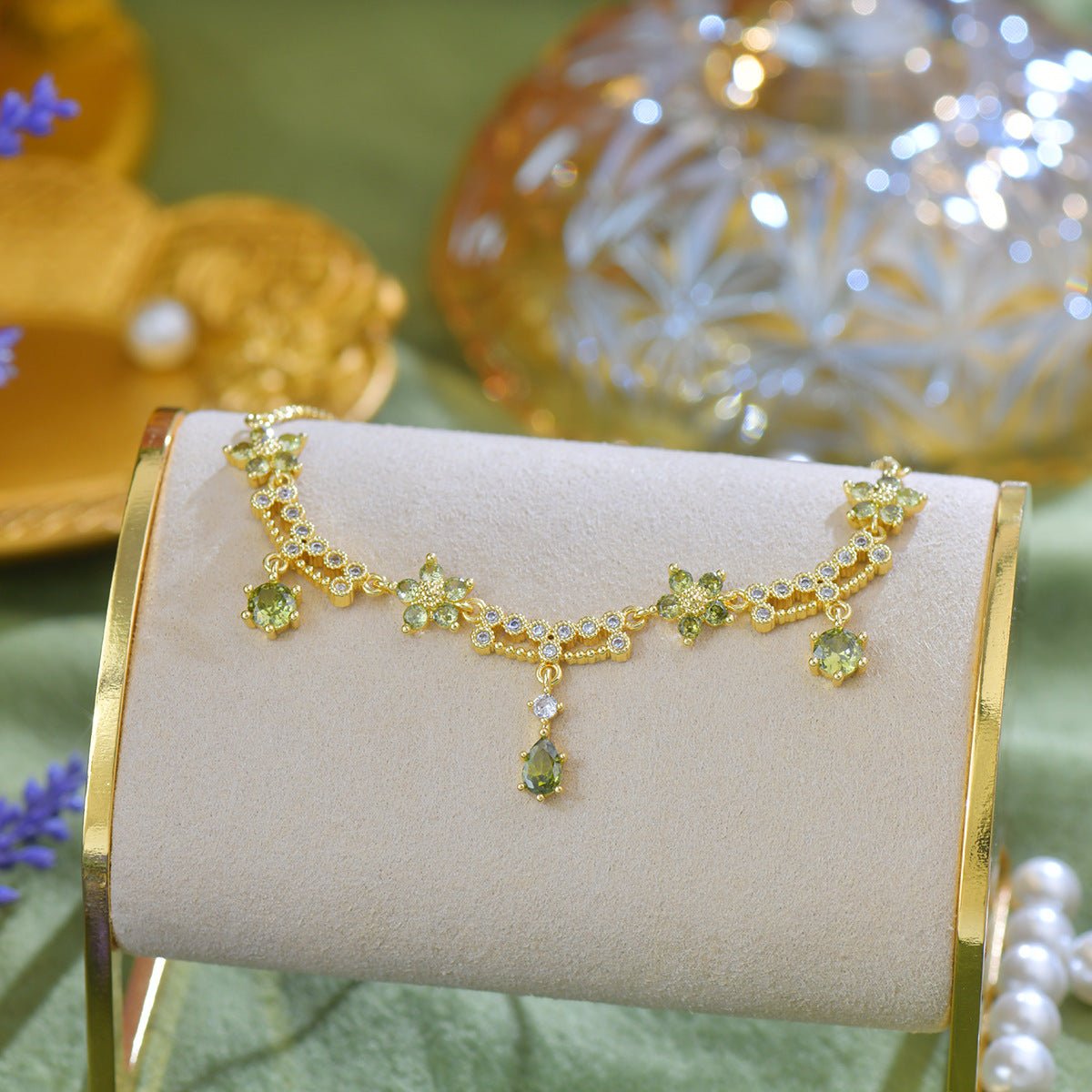 Wildflower Serenade Bracelet in Green