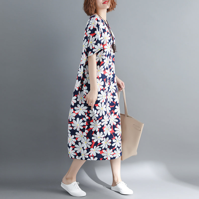 Chiffon Dresses Oversized O Neck Chiffon Maxi Dress Boutique Baggy Dresses Caftans