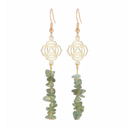 Zen Cairn Citrine Confidence Earrings for Healing